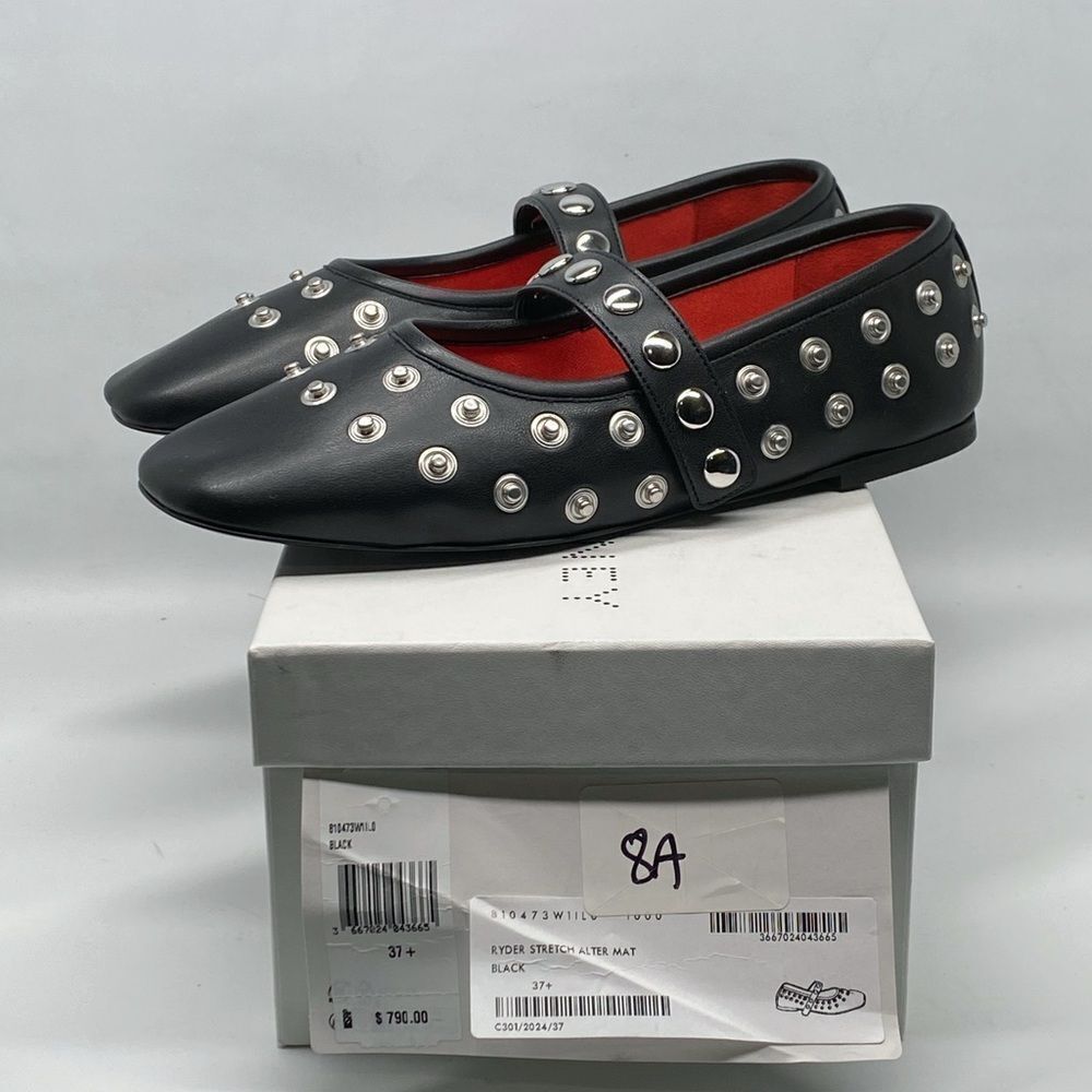 Stella McCartney Ryder Studded Ballet Flats size 37.5 - Picture 10 of 13